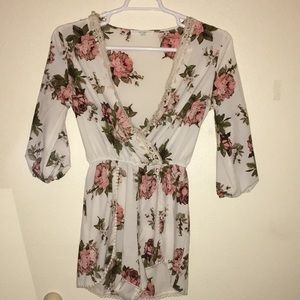 Floral romper